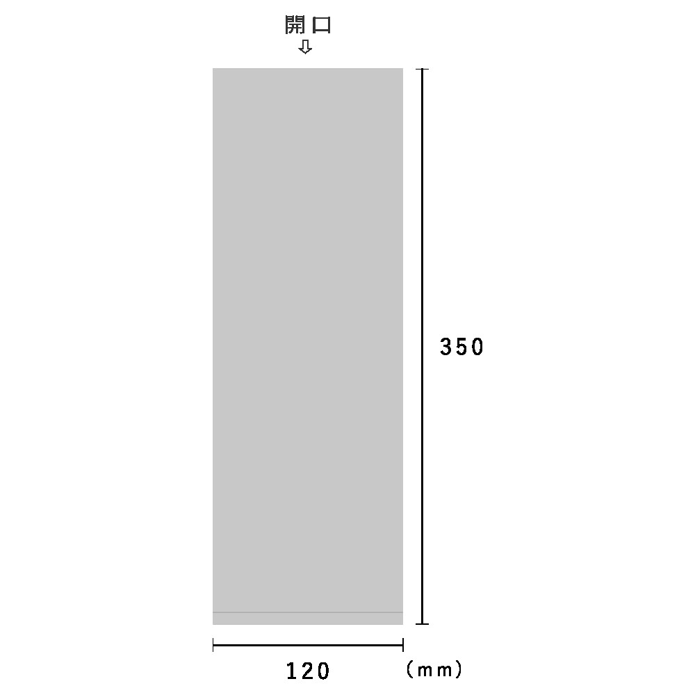 ＰＰ 0.025×１２０×３５０　100枚×10