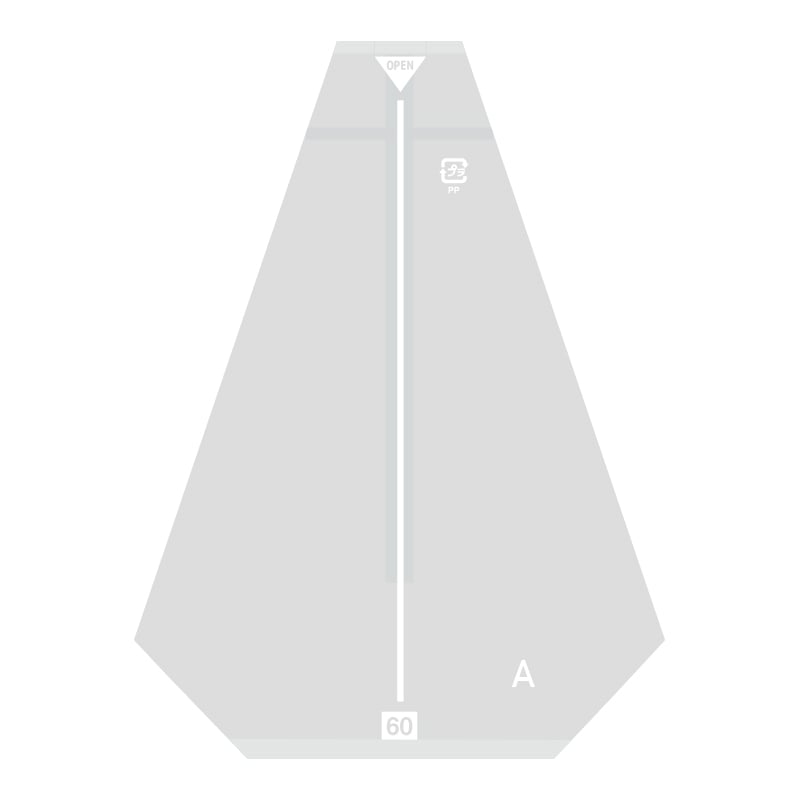 HEIKO ｻﾝﾄﾞｲｯﾁ袋60 イージーカット白 100枚