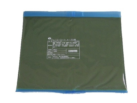 田中 ジューシーシート メープル味　600g×10