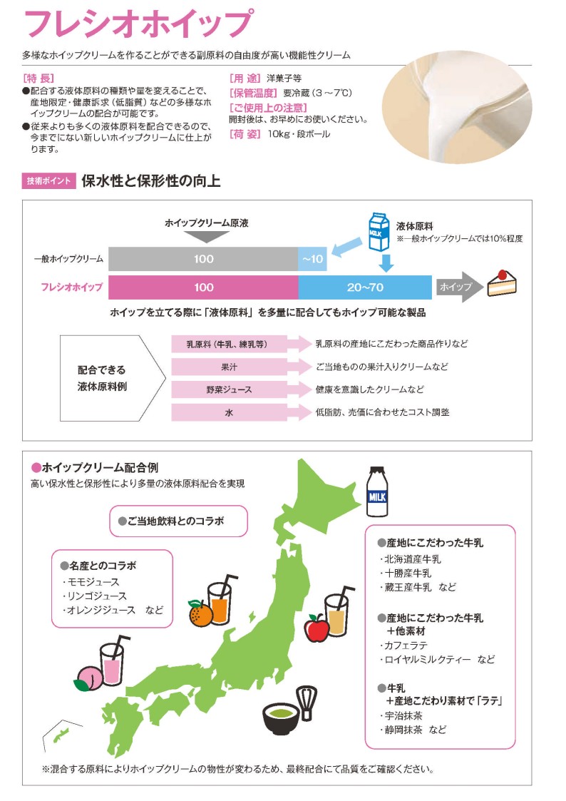ADEKA フレシオホイップ　１０Ｋg
