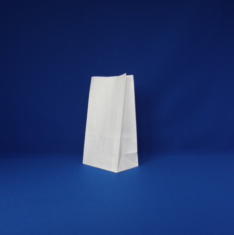 HEIKO 角底紙袋 No.４ 白無地 100枚