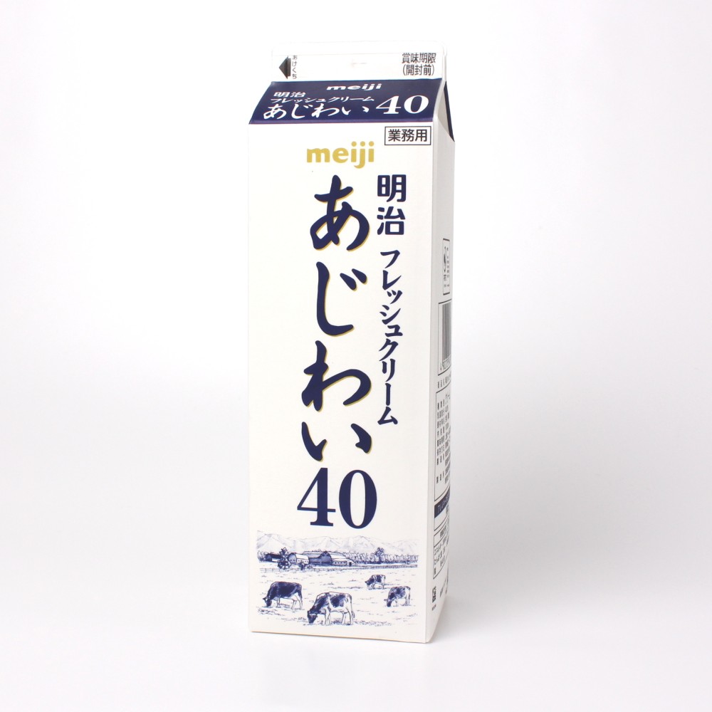 明治 フレッシュクリームあじわい40-1L　1000ml