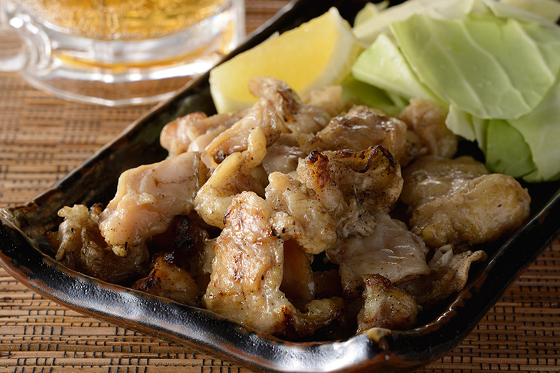 ｹｰｵｰ 鶏ハラミ炭火焼き　５００g×８×３