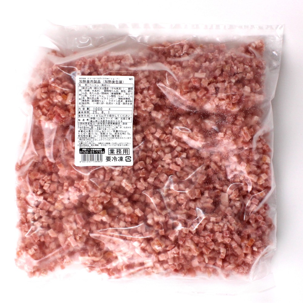 伊藤 ５ミリカットベーコンIQF　　　 １Ｋg